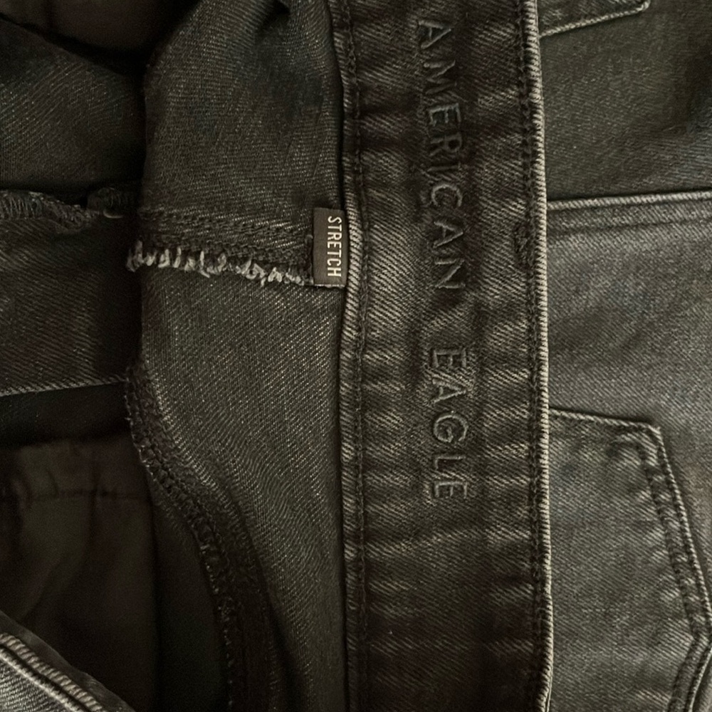 American Eagle Outfitters Black Jean Shorts 4 - Picture 5 of 11